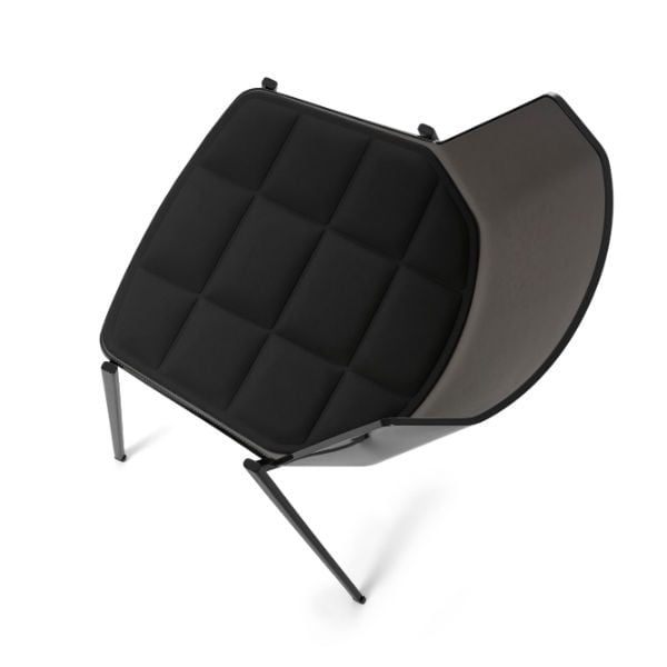 Silla elegante y minimalista AÏKU by MDF Italia
