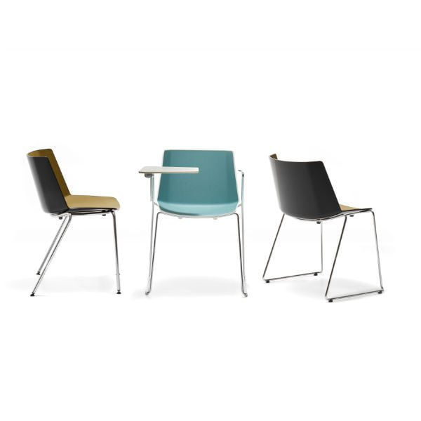 Silla elegante y minimalista AÏKU by MDF Italia