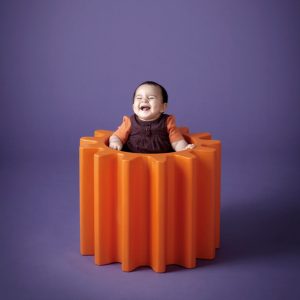 Maceta GEAR POT by SLIDE sofisticada y versatil